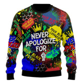 Never Apologize For Ugly Sweater